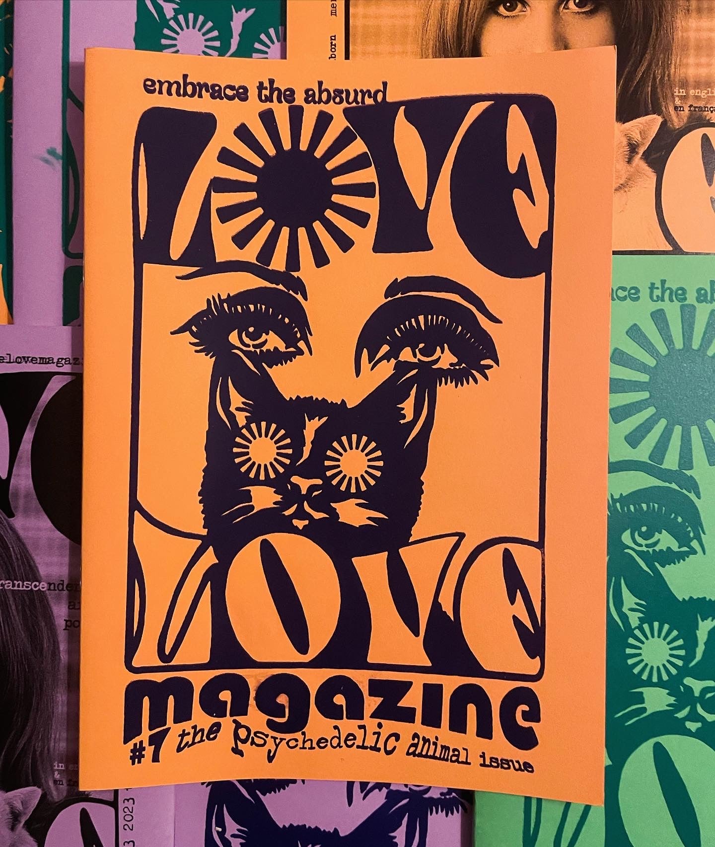 Love Love magazine #7 - color cover