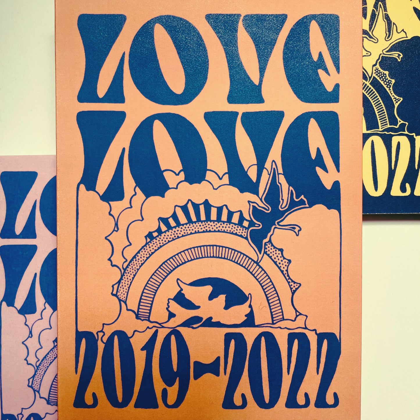 New! Hand-bound LOVE LOVE pocketbooks!
