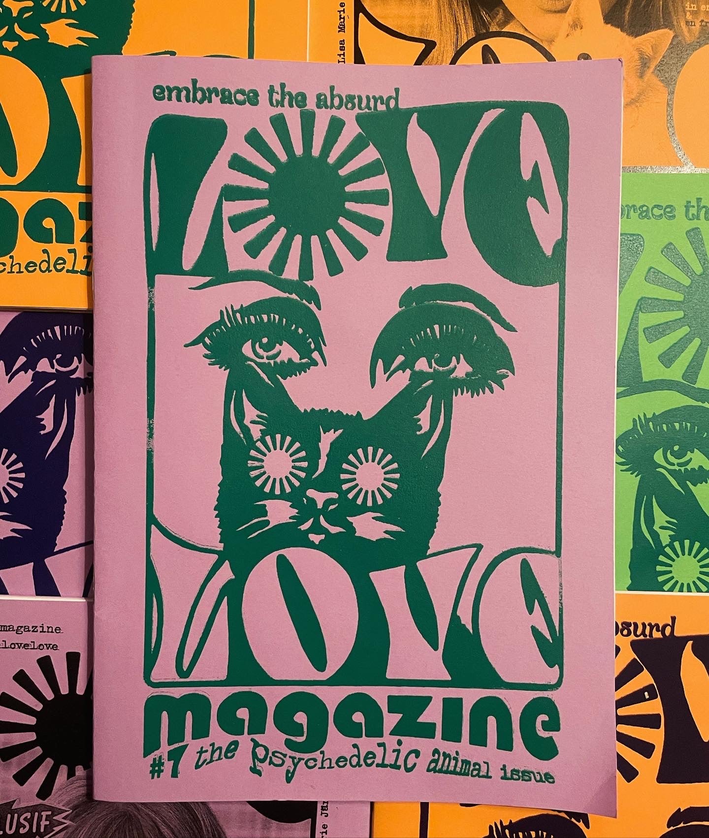 A Love Love magazine #7 - with Marianne Faithfull