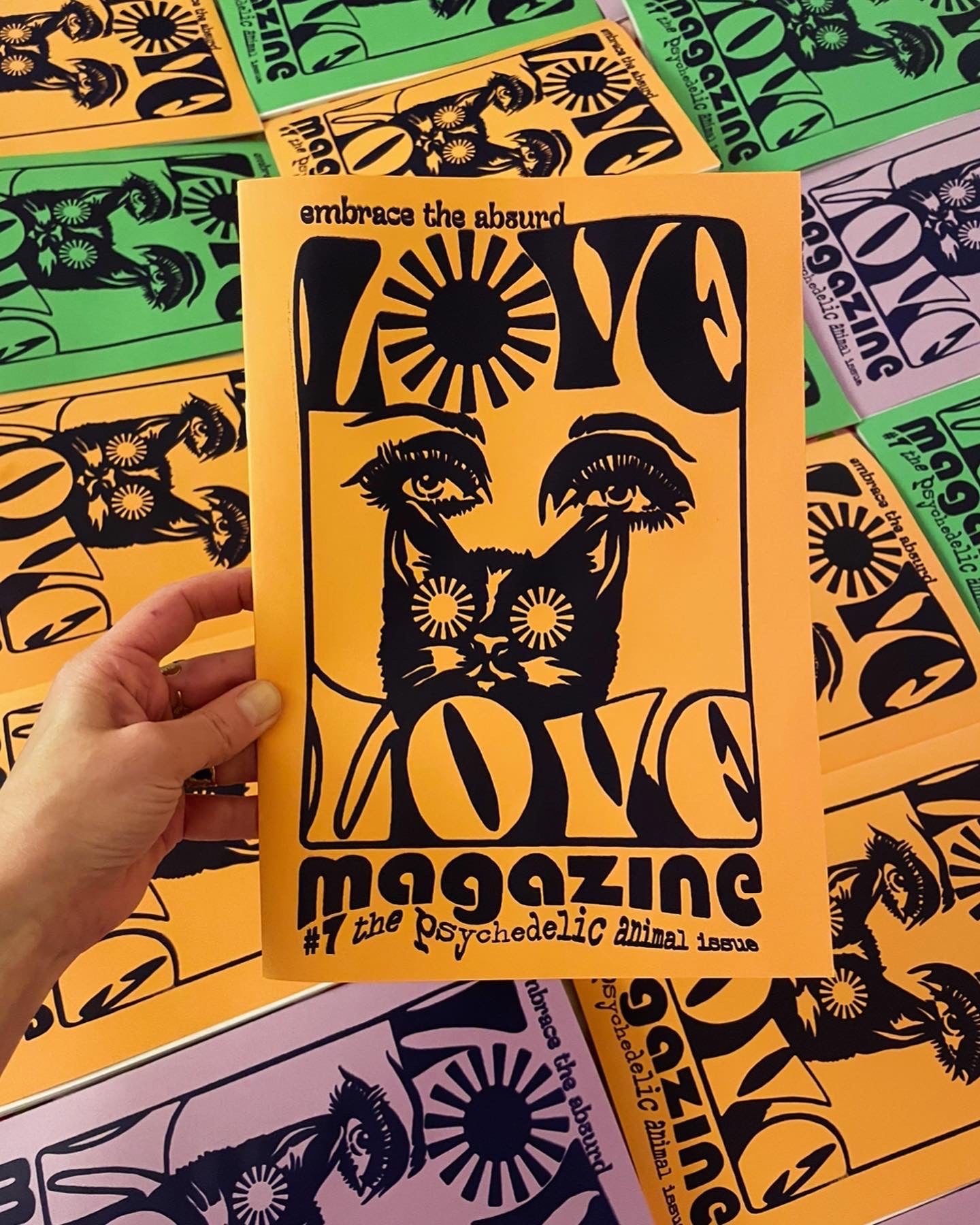 Love Love magazine #7 - color cover