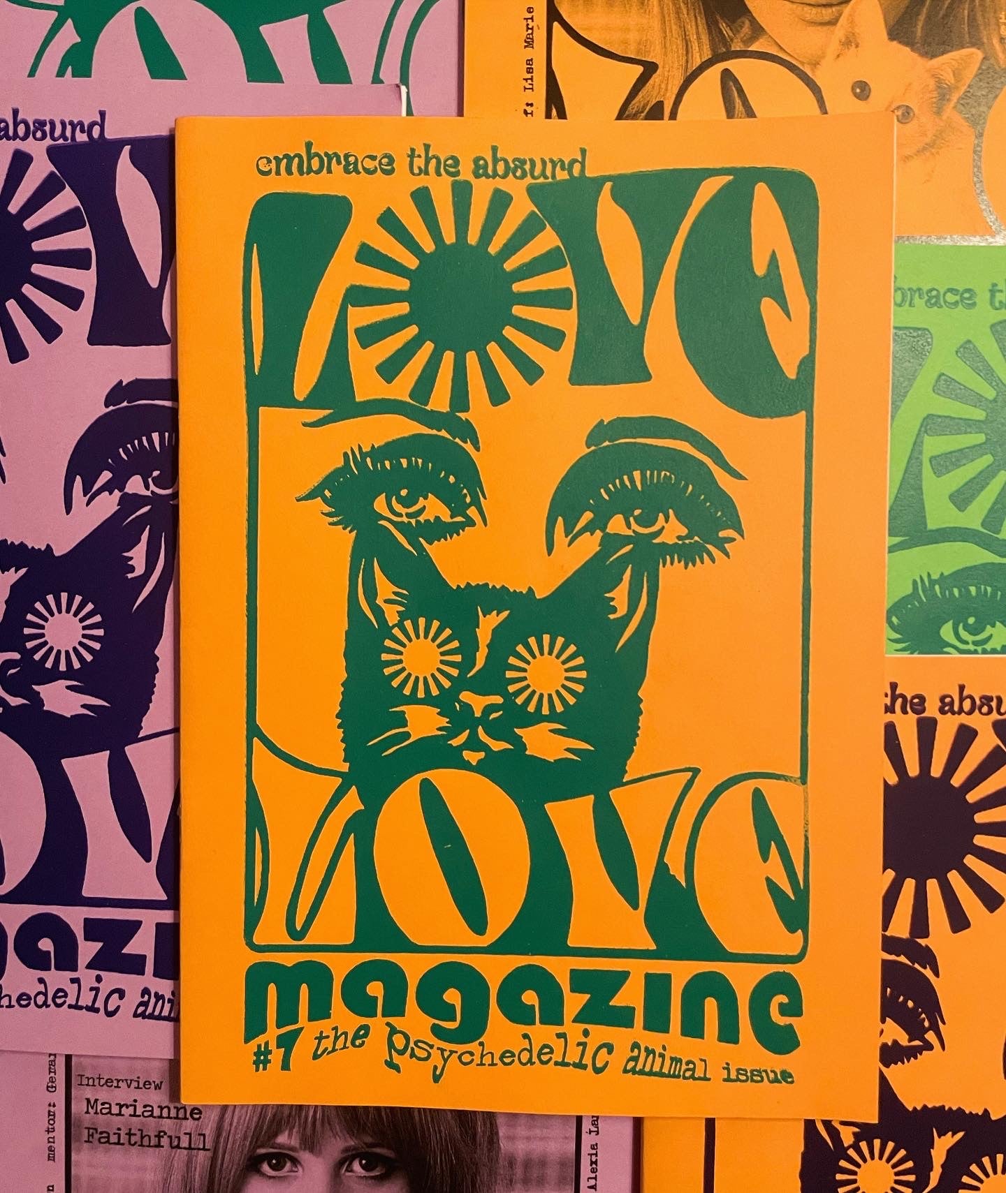 Love Love magazine #7 - color cover