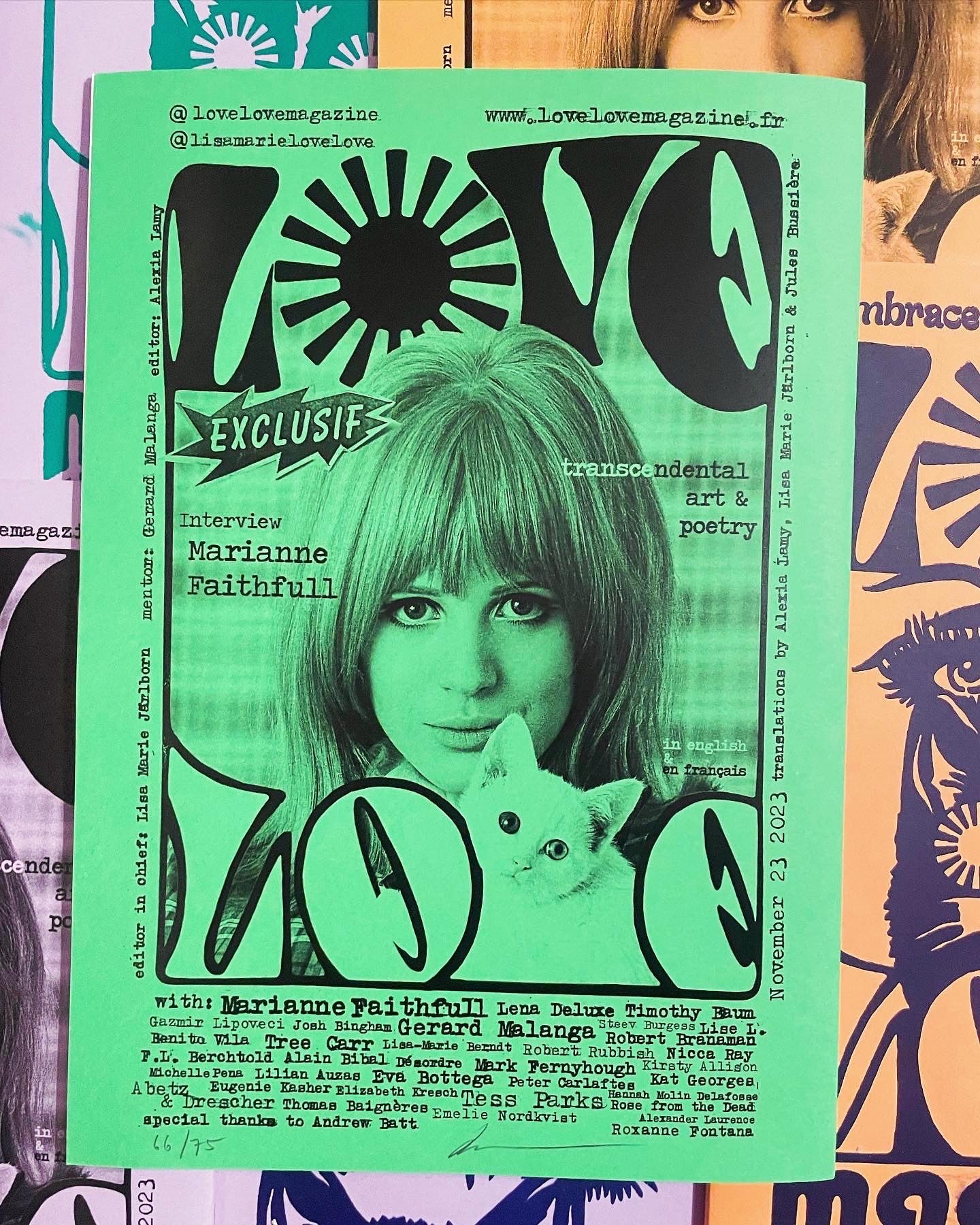 Love Love magazine #7 - color cover