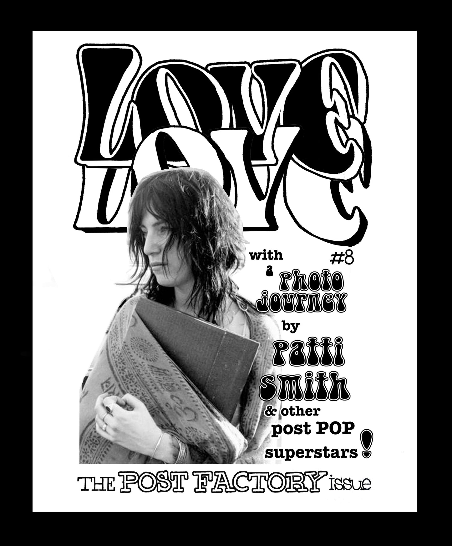 Love Love magazine #8 Patti Smith cover (incl. Howlin' Jaws flexi disc)