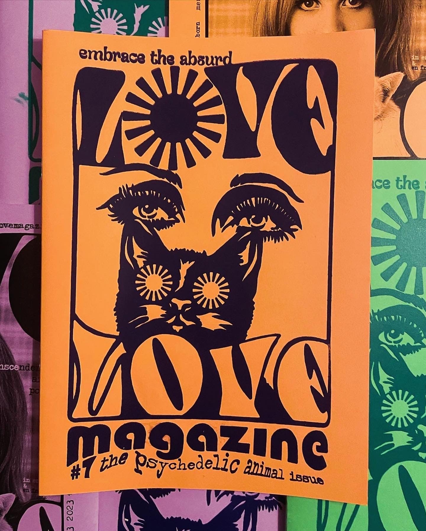 Love Love magazine #7 - color cover