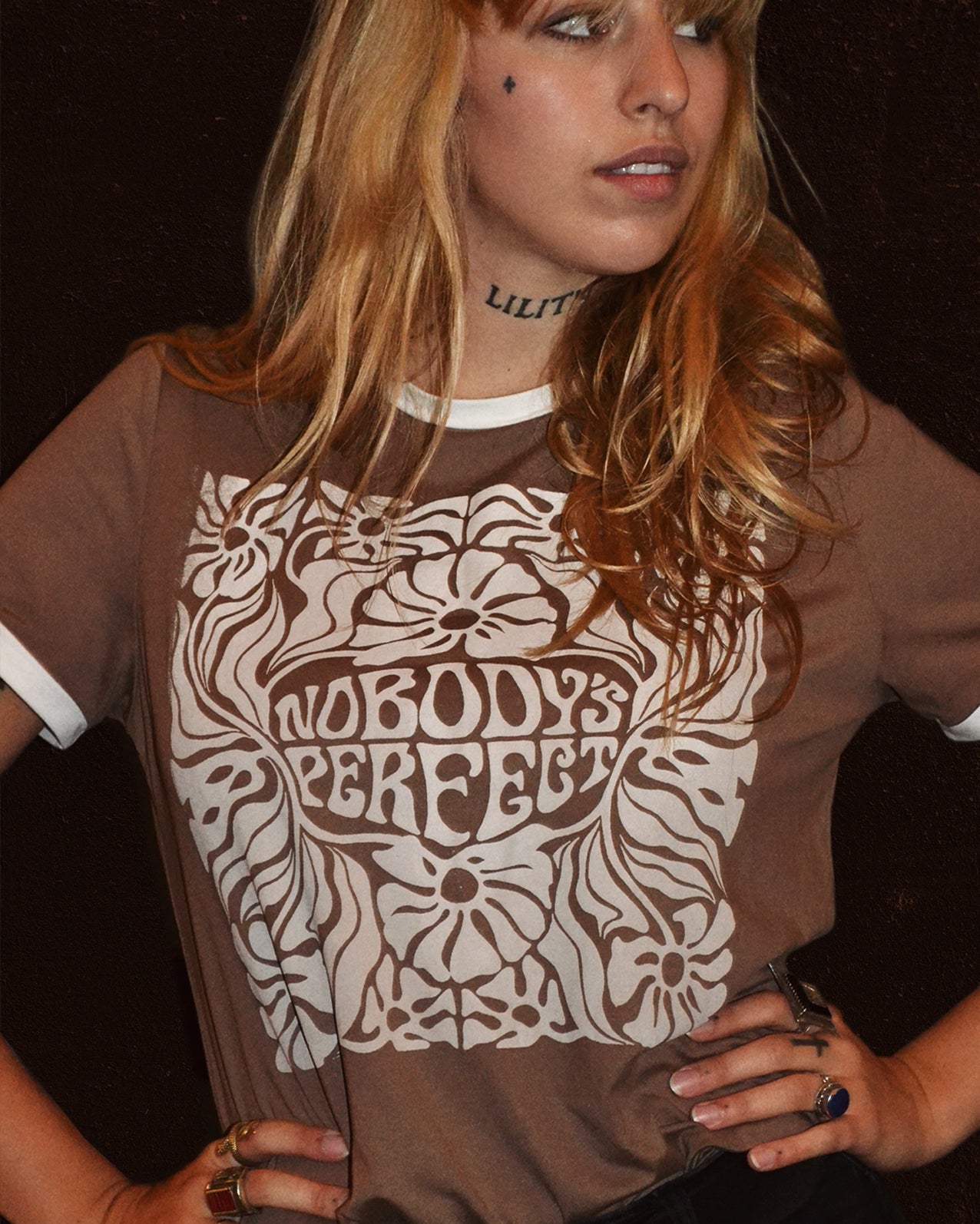 NOBODY'S PERFECT t-shirt