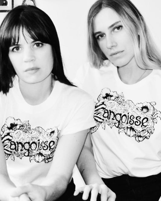 ANGOISSE tee white