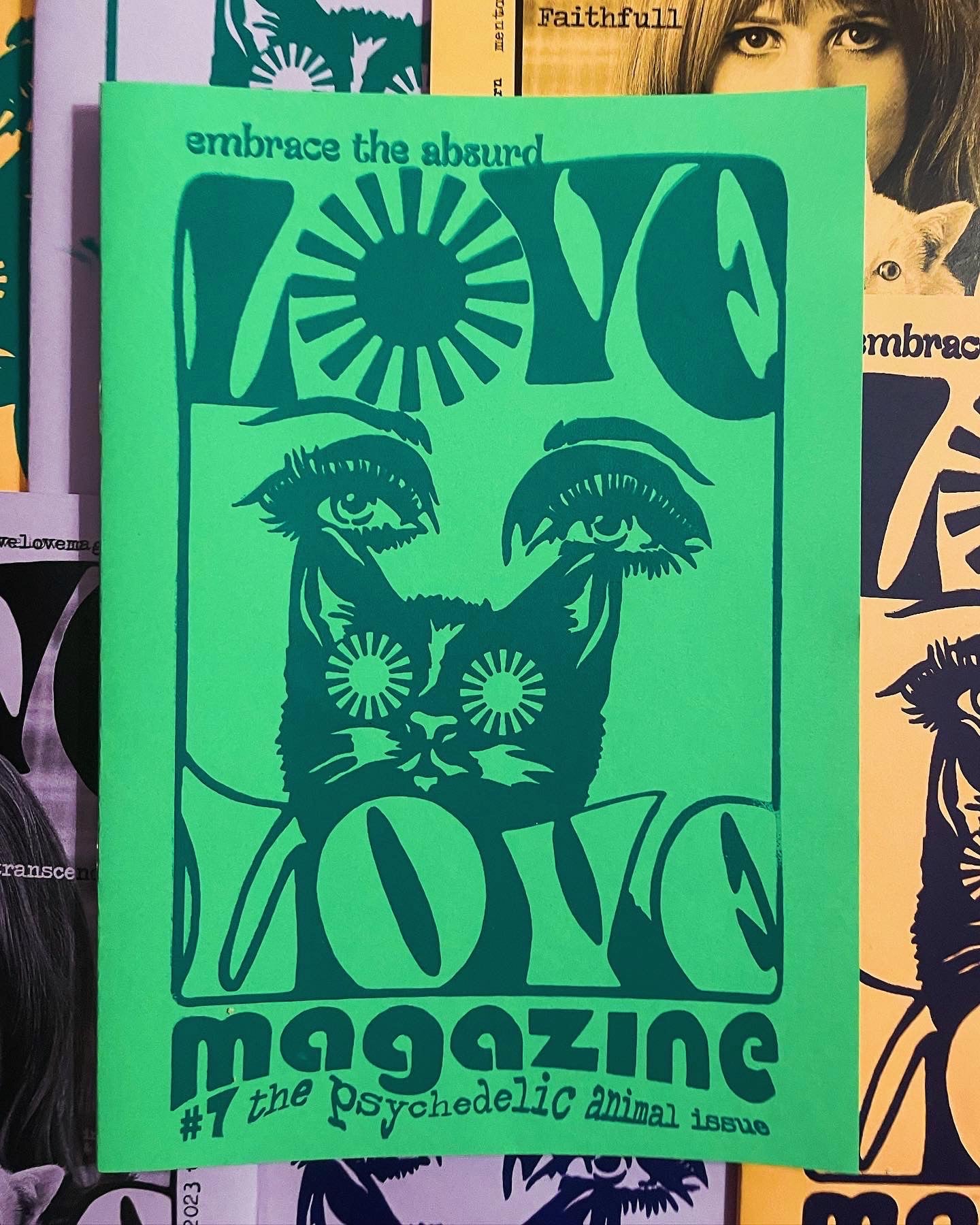 A Love Love magazine #7 - with Marianne Faithfull