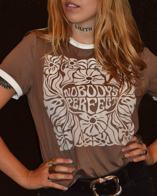 NOBODY'S PERFECT t-shirt