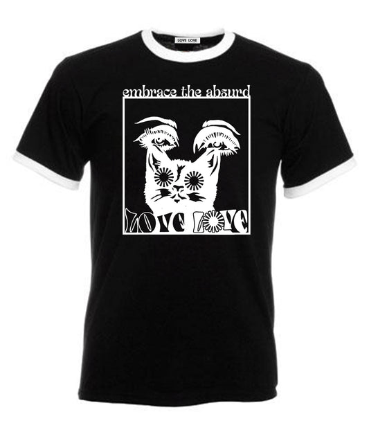 EMBRACE THE ABSURD tee black or white