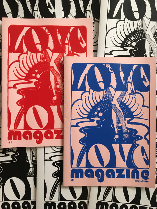 RARE! Love Love magazine #1 color cover