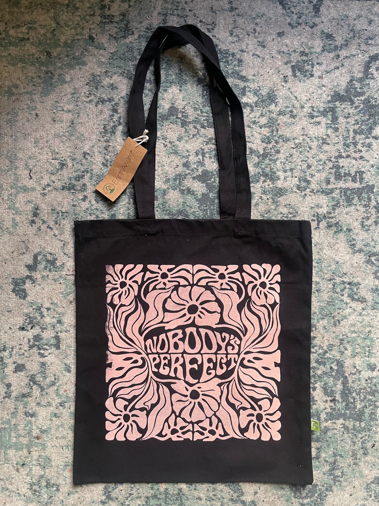 NOBODY'S PERFECT Tote bag