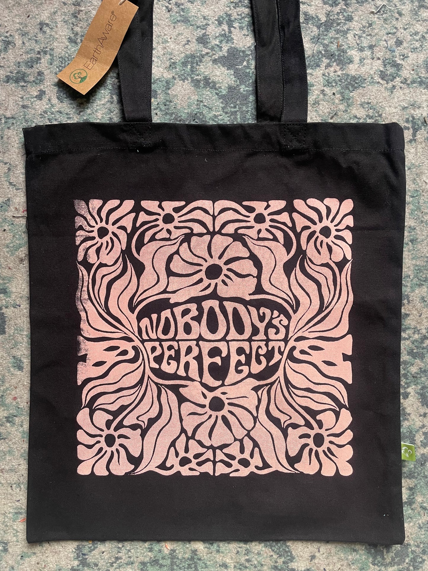 NOBODY'S PERFECT Tote bag