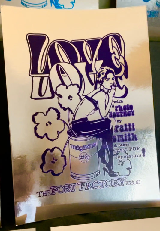 Love Love #8 - mirror screenprint poster