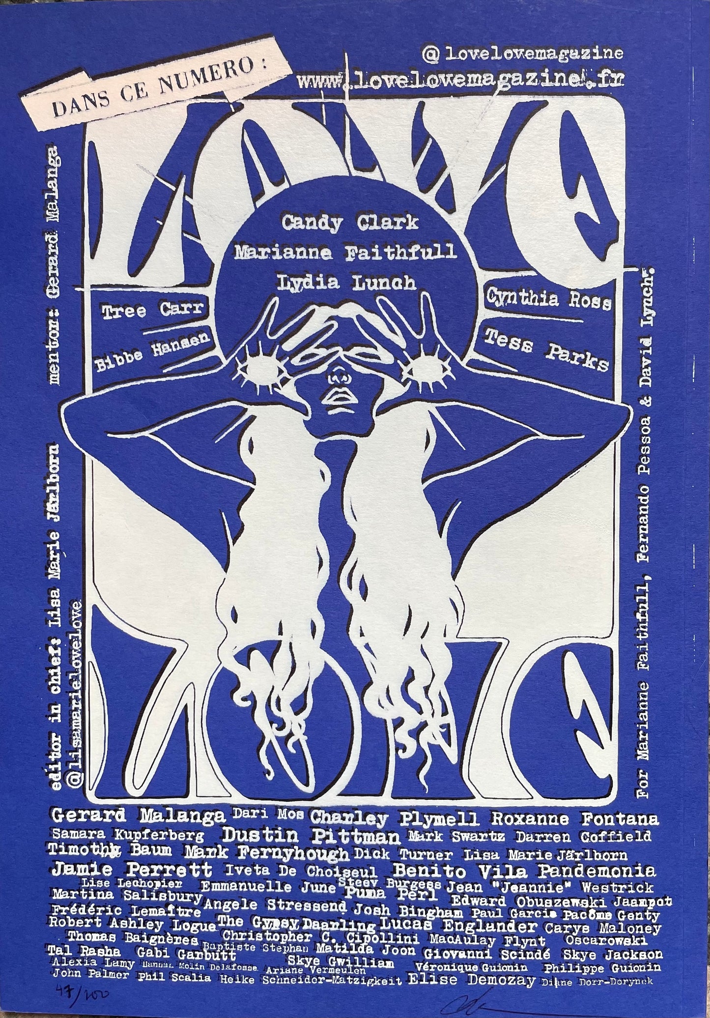 A special BLUE edition The Dream - Love Love magazine #9
