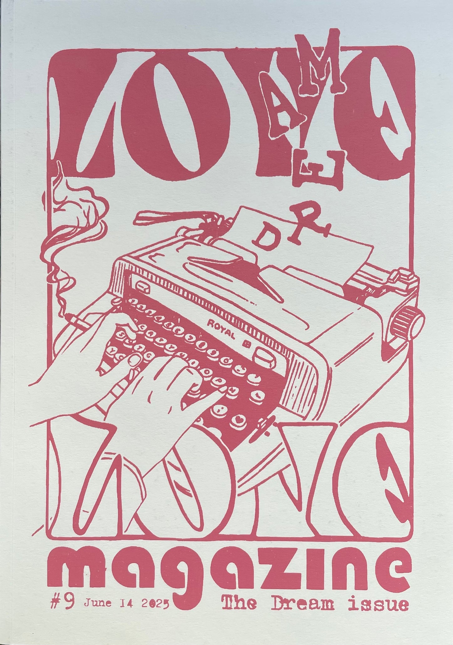 A Love Love magazine #9 - The Dream - CREAM screenprinted color cover