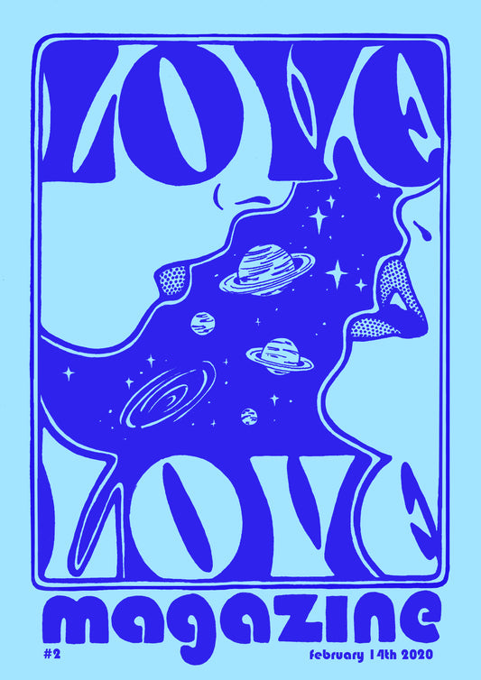 RARE! Love Love magazine #2 color cover