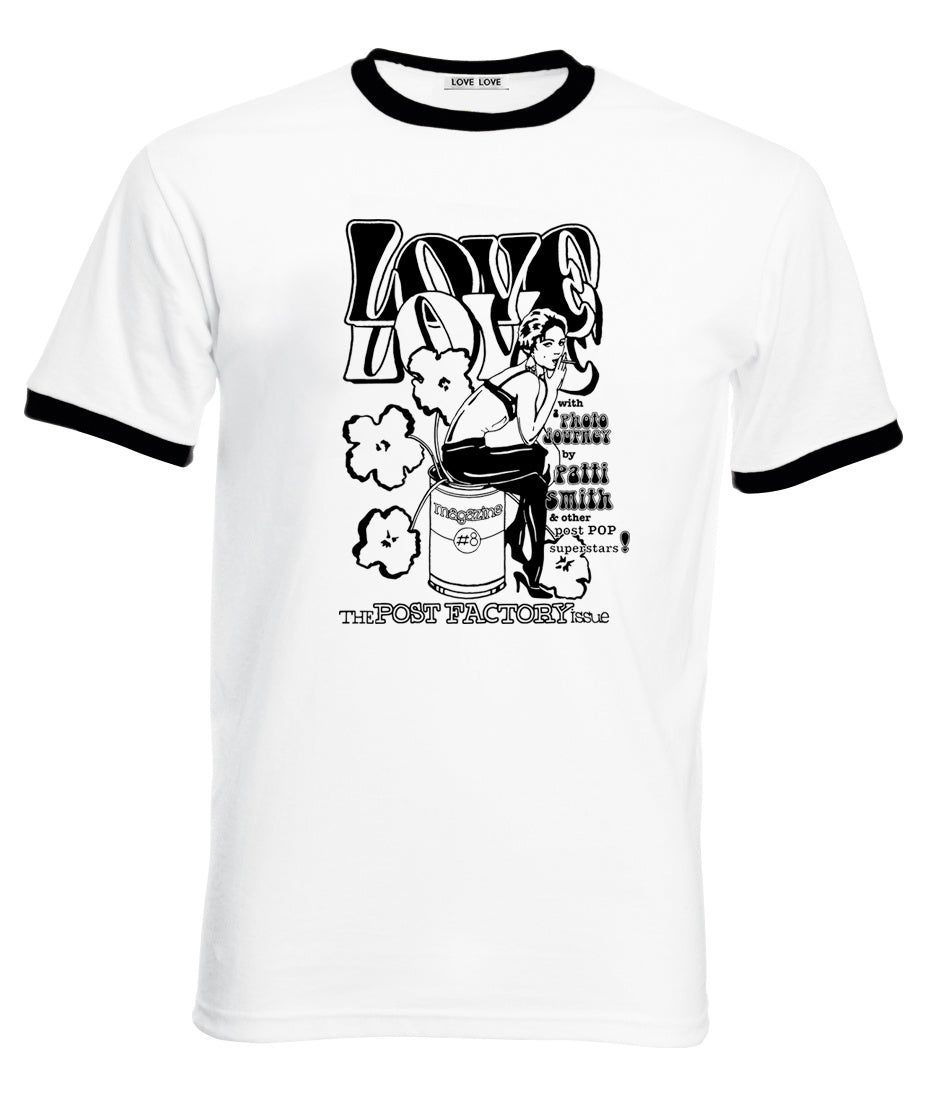 Love Love #8 ringer tee