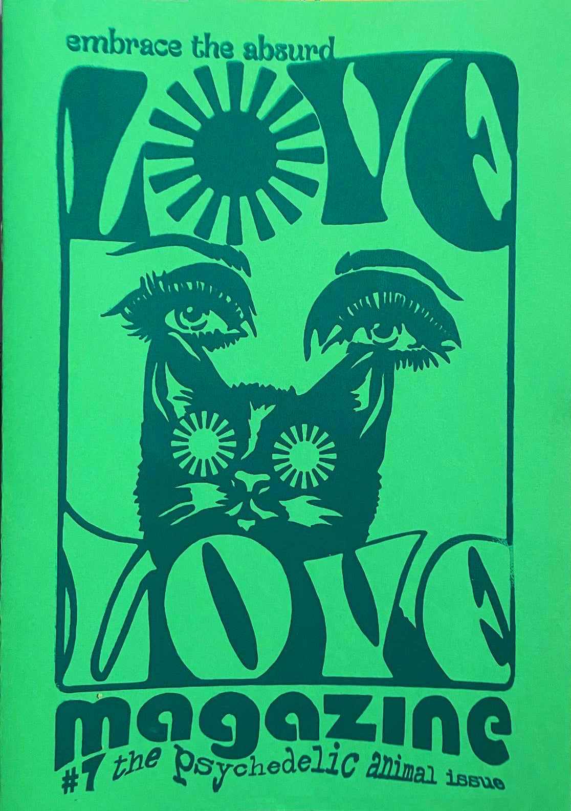A Love Love magazine #7 - with Marianne Faithfull