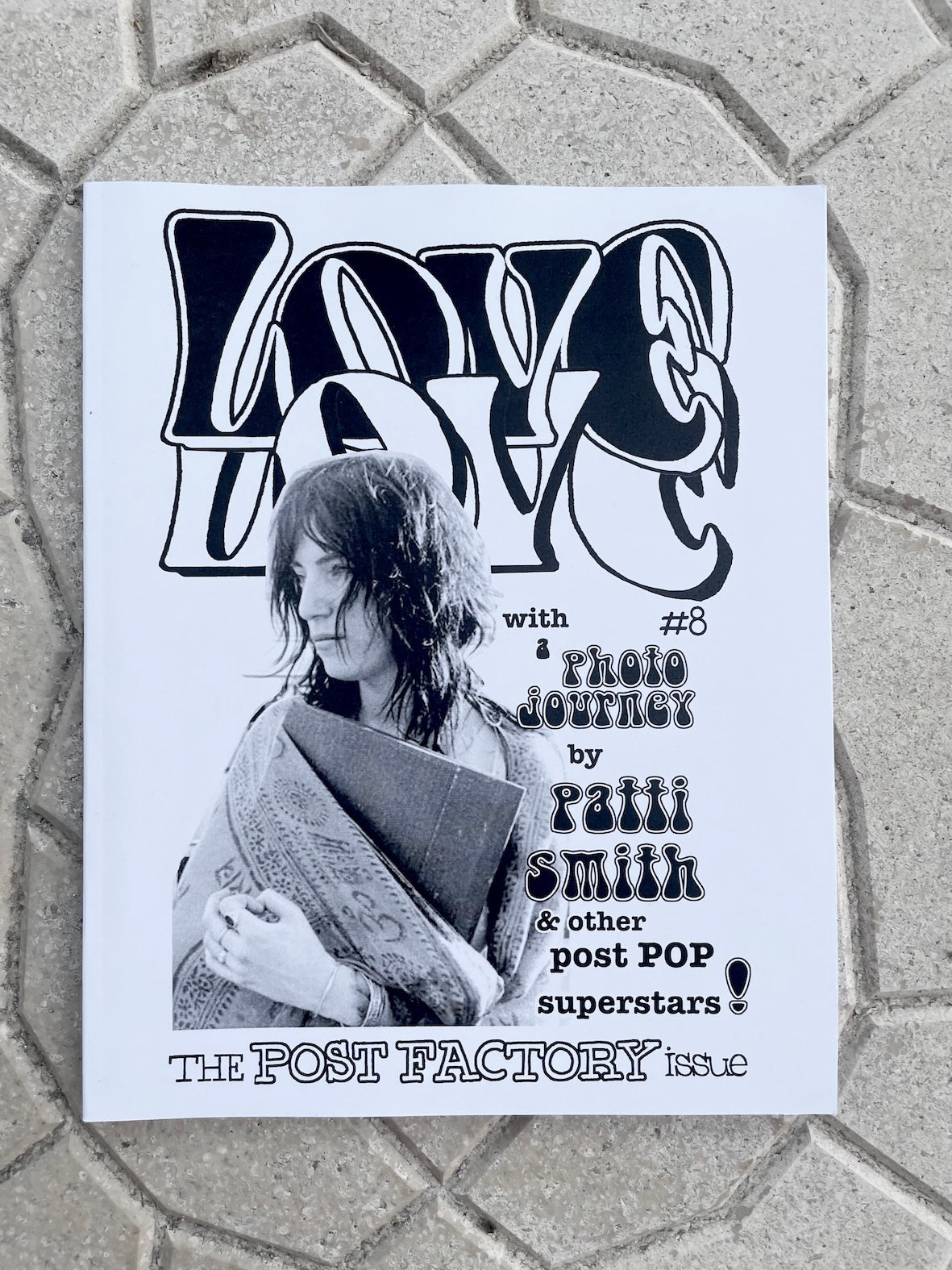 Love Love magazine #8 Patti Smith cover (incl. Howlin' Jaws flexi disc)