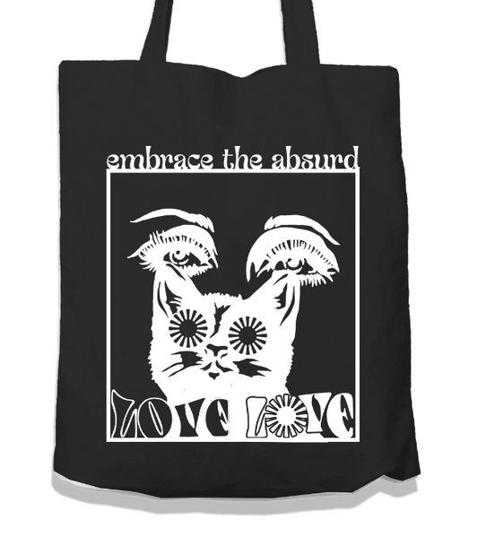 Love Love #7 tote bag- EMBRACE THE ABSURD