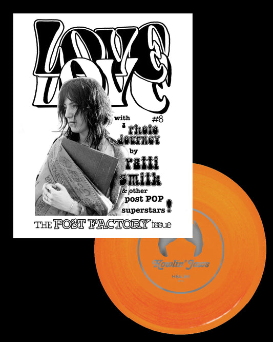 Love Love magazine #8 Patti Smith cover (incl. Howlin' Jaws flexi disc)