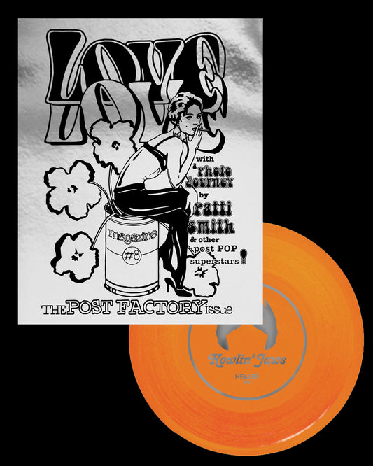 A Rarity! Love Love magazine #8 silver (incl. Howlin' Jaws flexi disc)