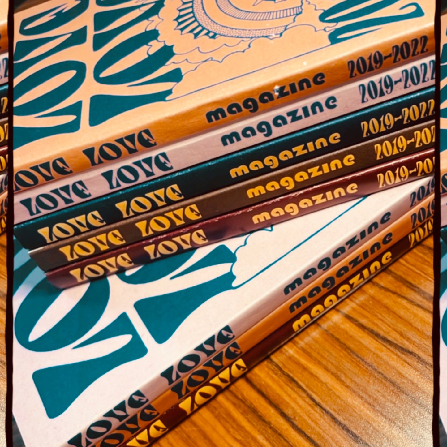New! Hand-bound LOVE LOVE pocketbooks!