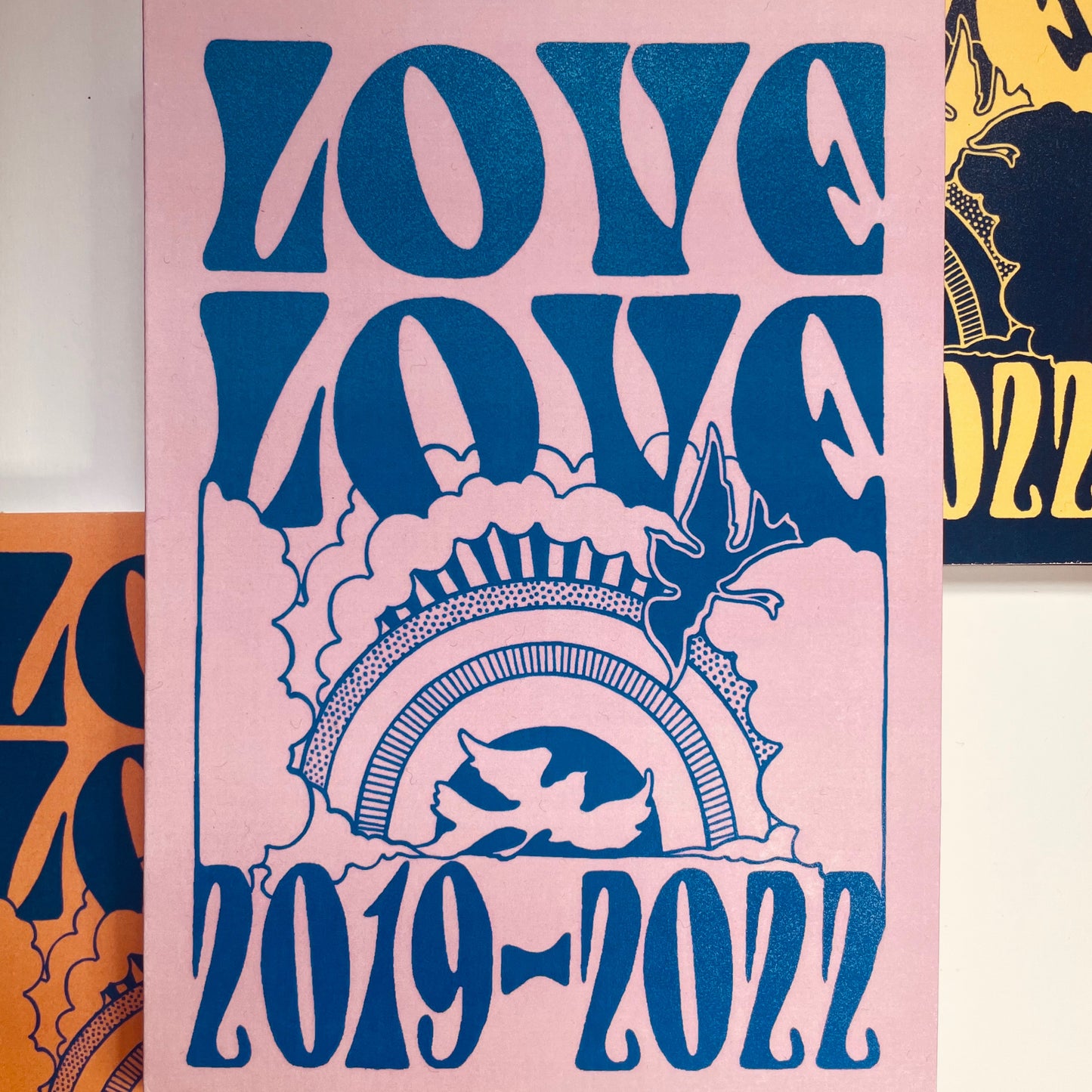 New! Hand-bound LOVE LOVE pocketbooks!