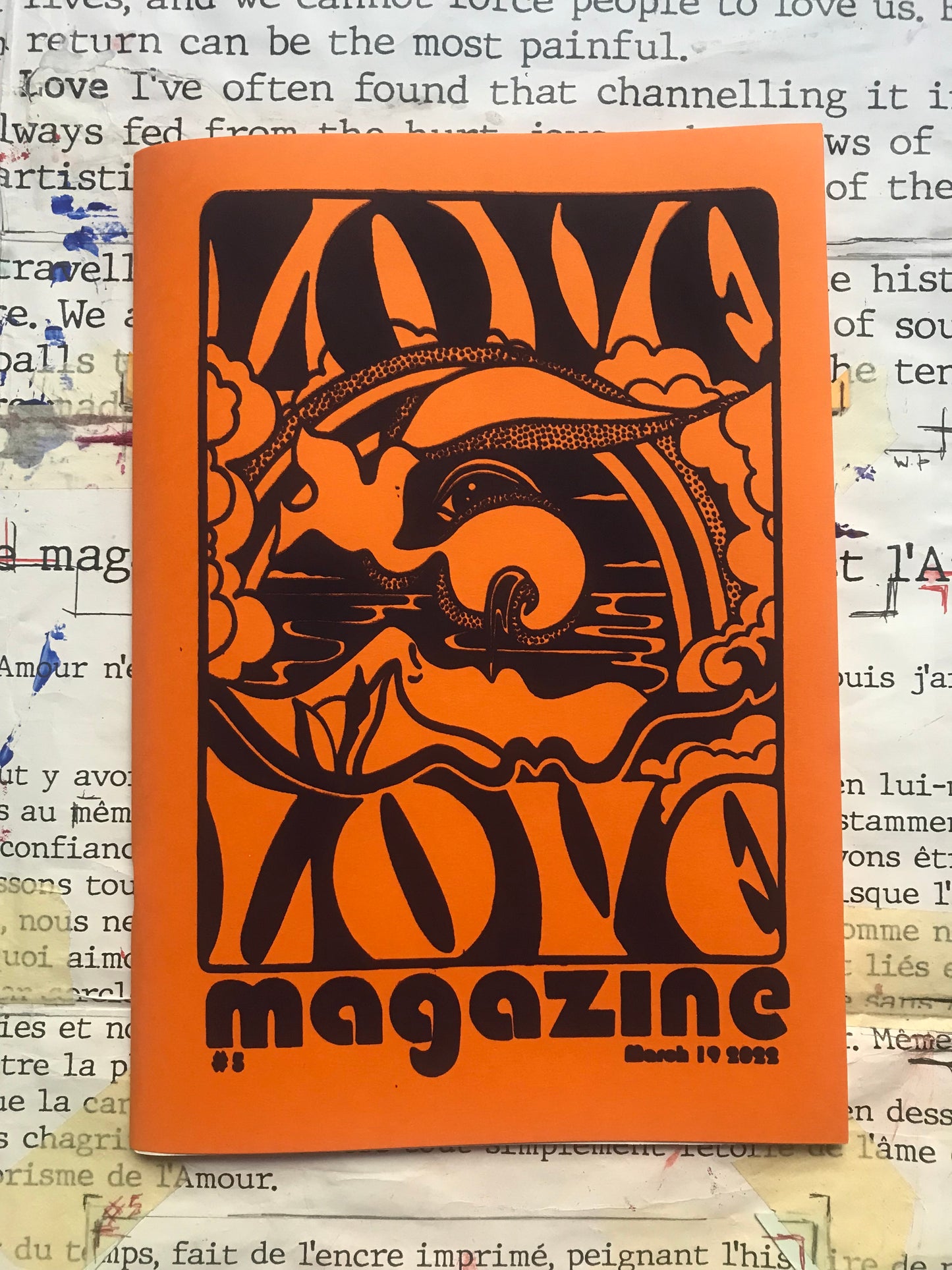 Handprinted edition Love Love magazine#5