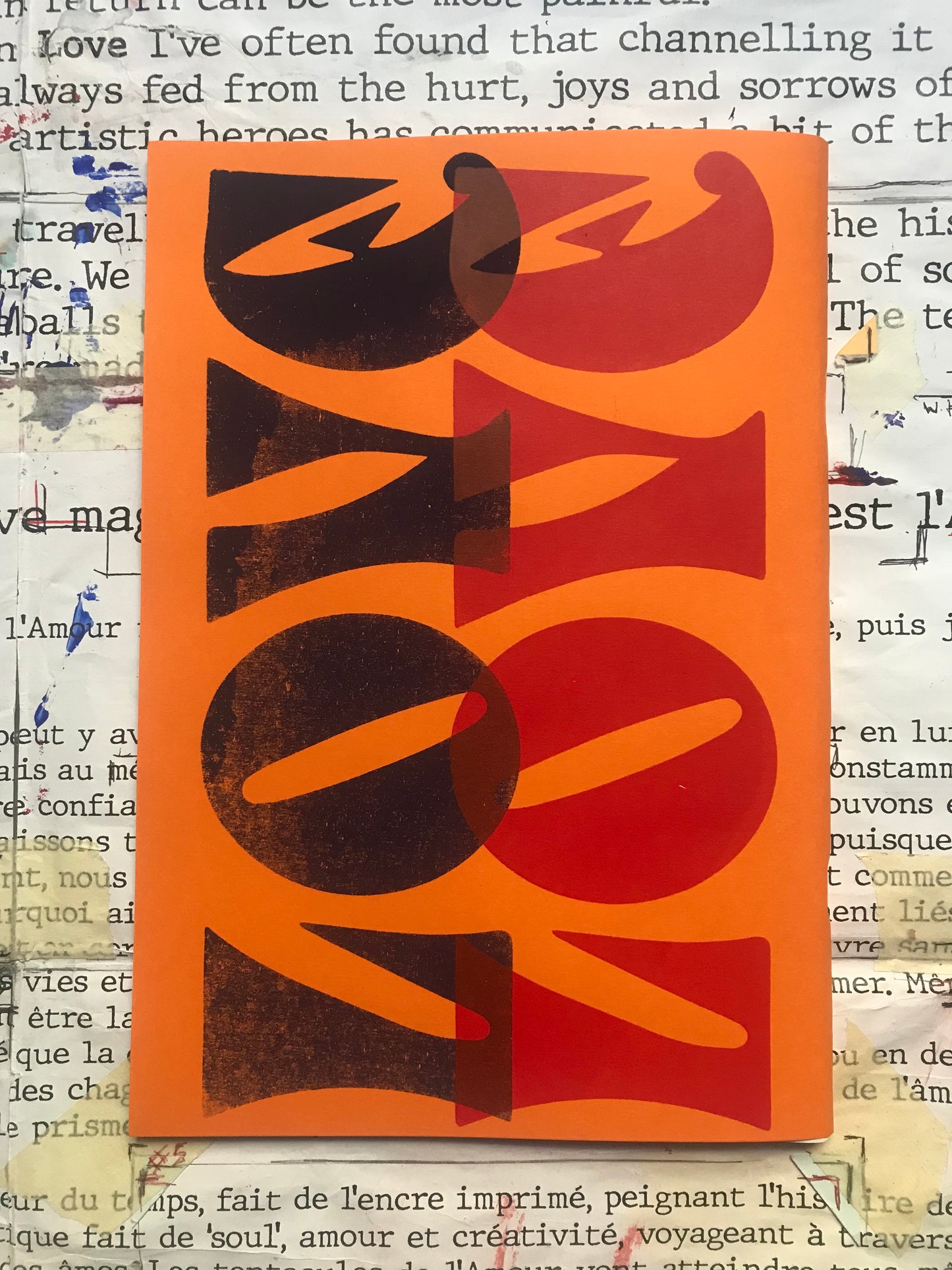 Handprinted edition Love Love magazine#5