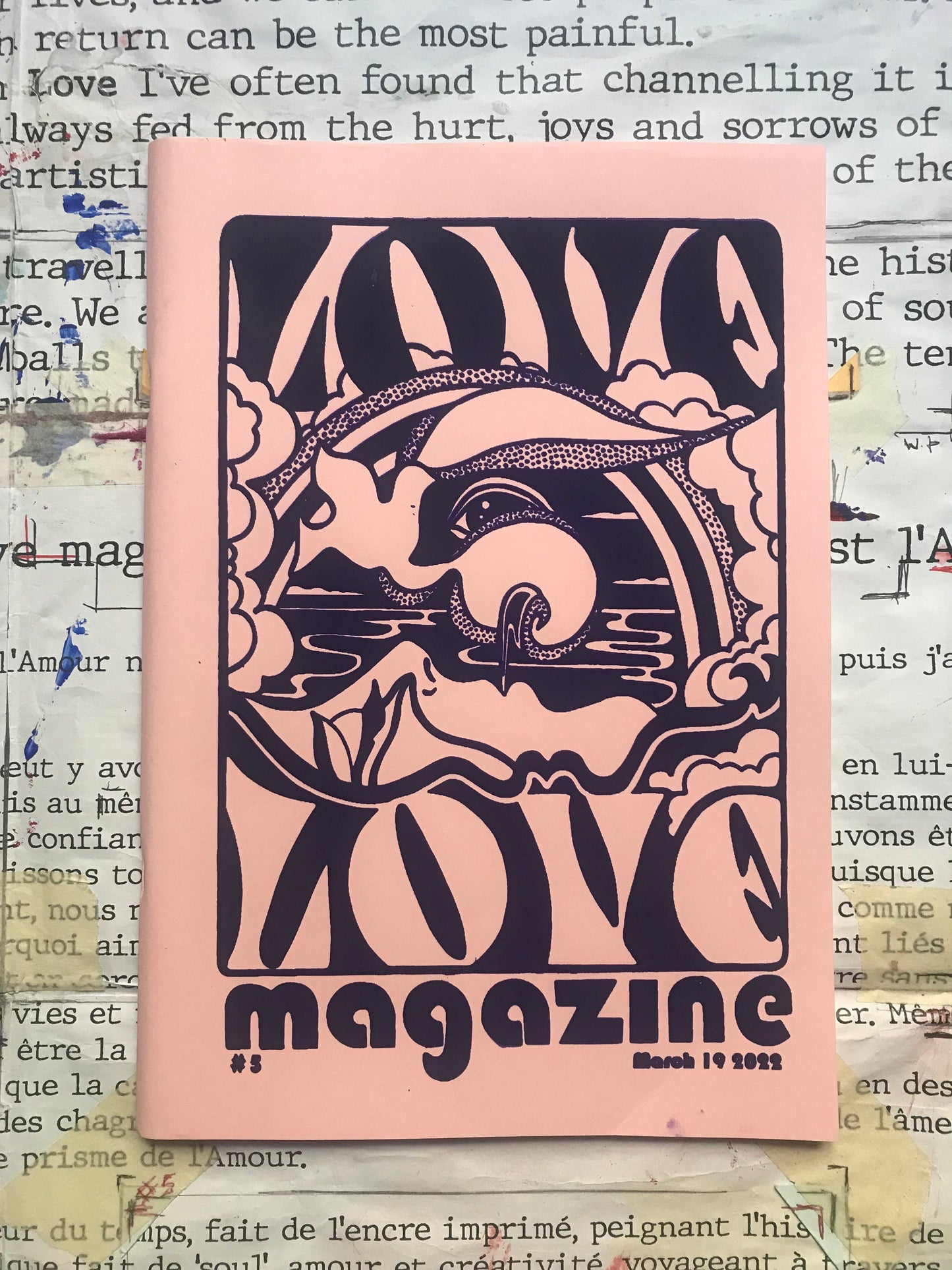 Handprinted edition Love Love magazine#5
