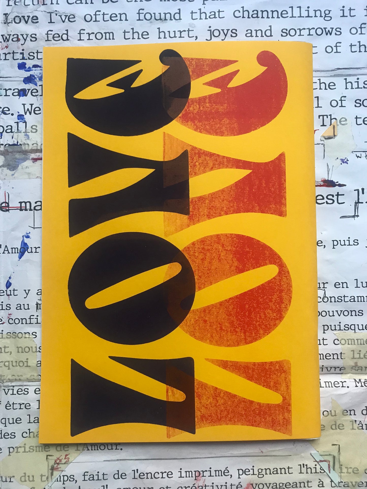 Handprinted edition Love Love magazine#5
