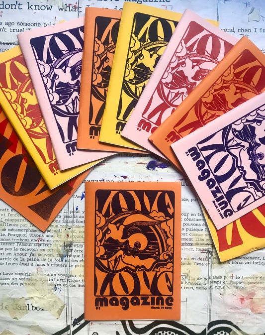 Handprinted edition Love Love magazine#5