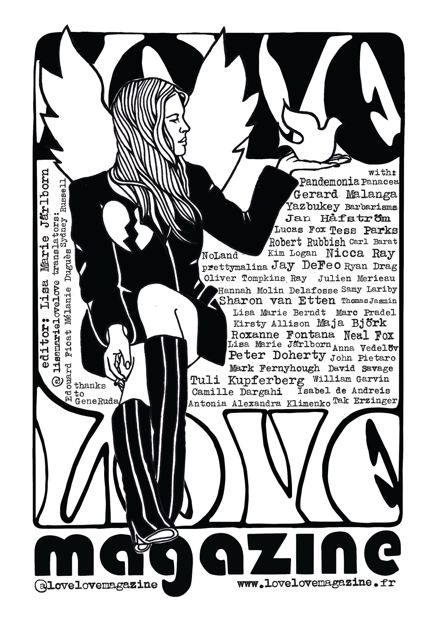 A RARITY! Love Love magazine #5 - The Real Fake issue