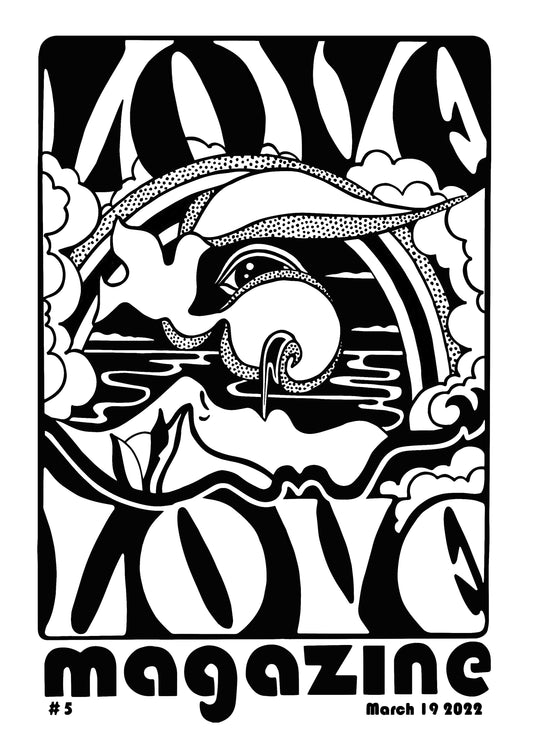 A RARITY! Love Love magazine #5 - The Real Fake issue