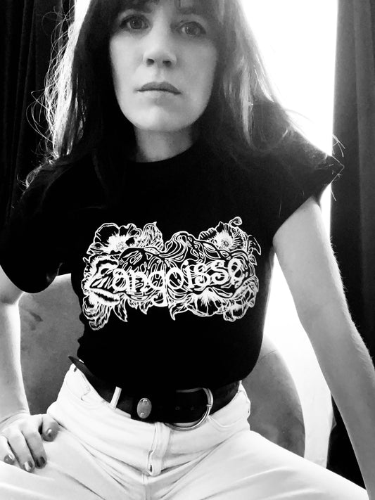 ANGOISSE tee black